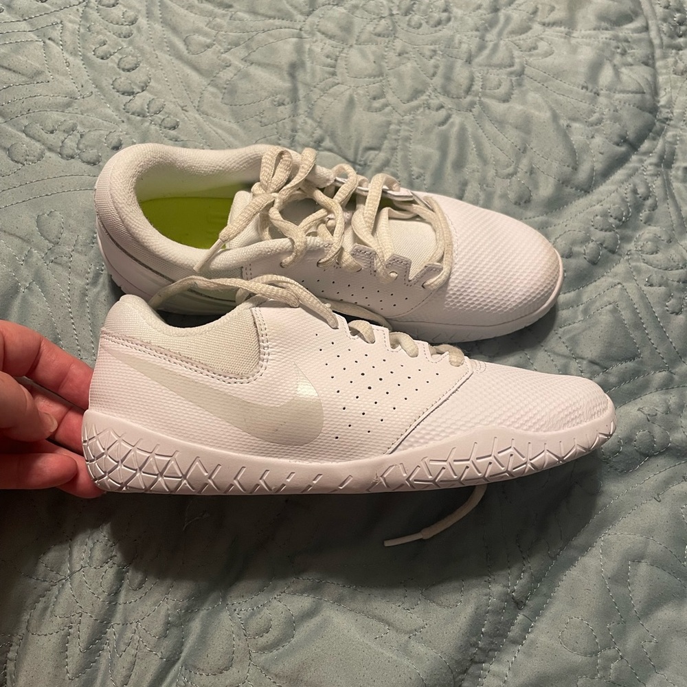 Nike Kids White Cheer Sneakers